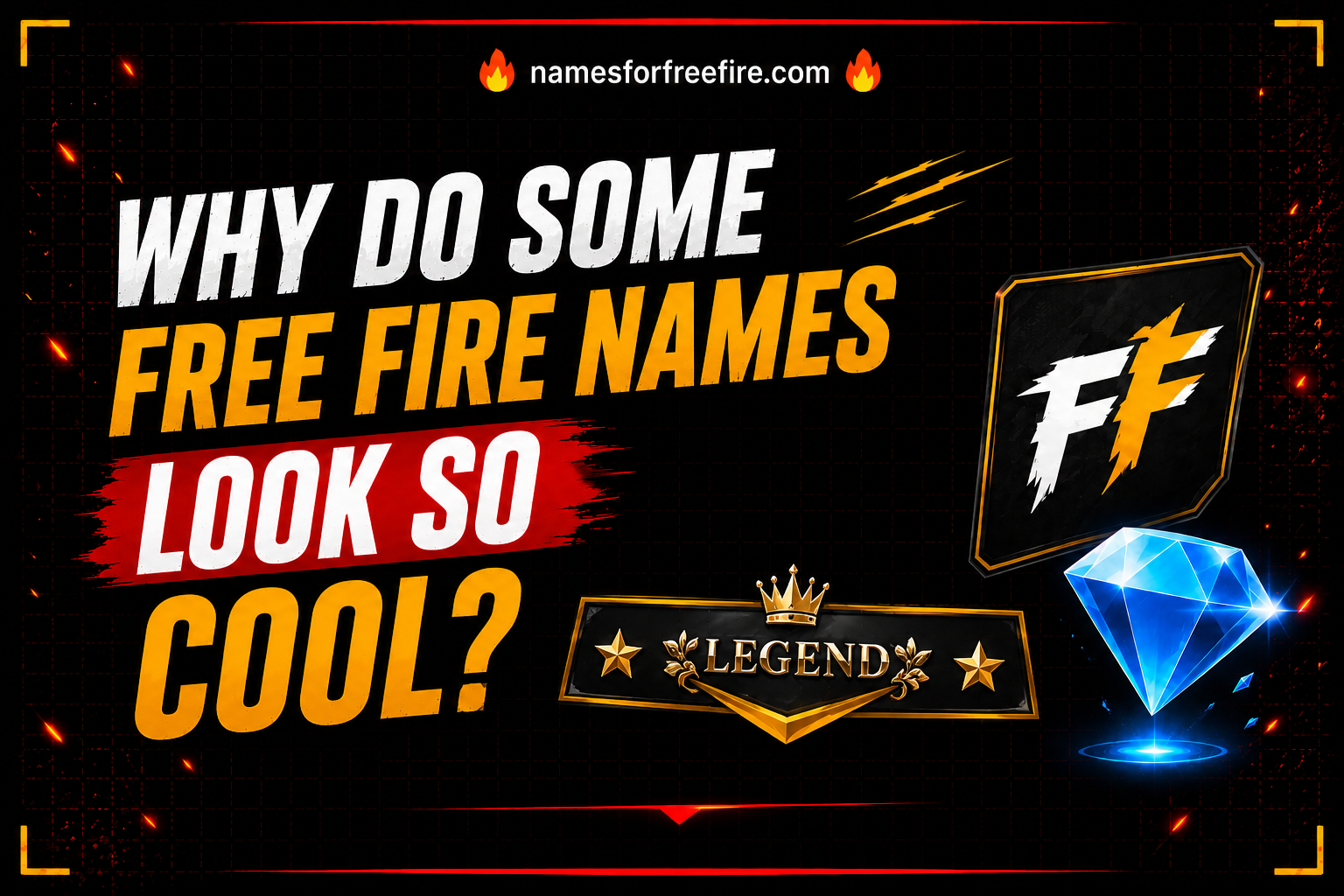 Why Do Some Free Fire Names Look So Cool?