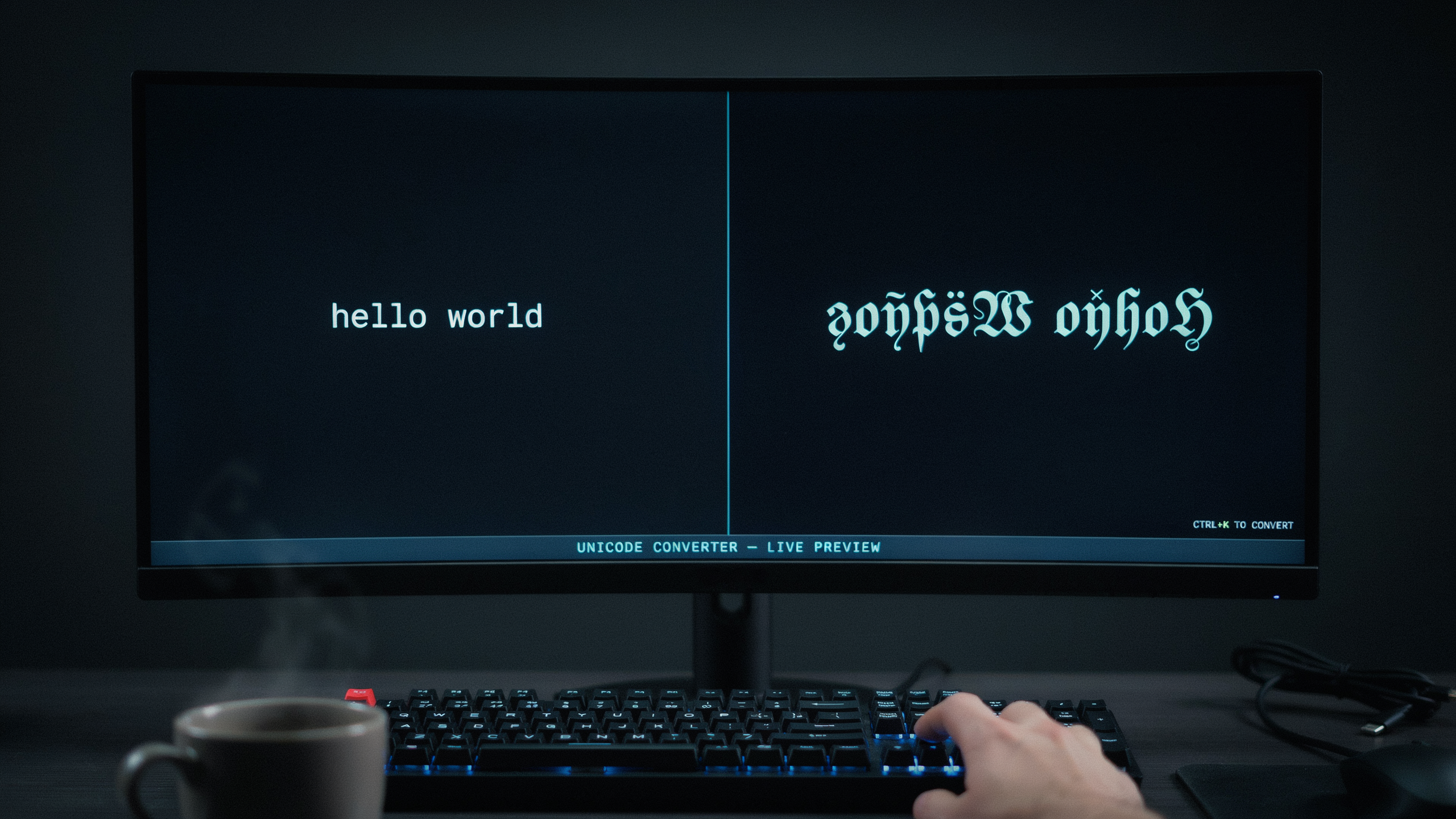 stylish text